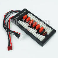 Wltoys 104020 Parts ParaBoard,Parallel charging Board with XT60 Plug,Upgrade 1-to-6 Conversion board.